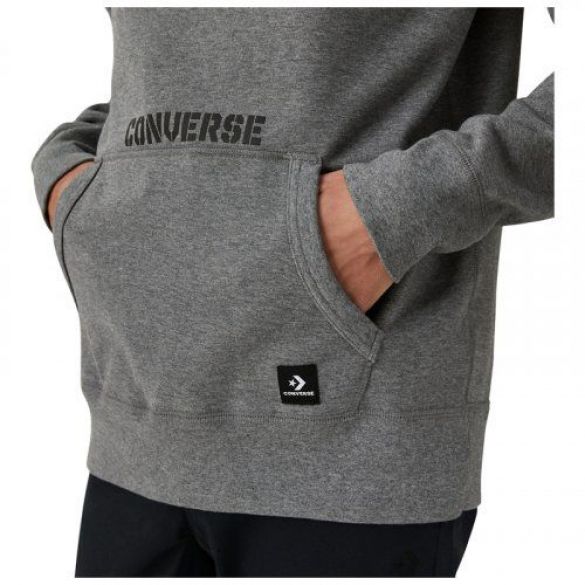 Чоловіча толстовка Converse Esntls Rflctve Str Chv Po Hoodie Mandari 10008051-048