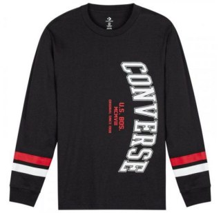 Чоловіча кофта Converse Vertical Collegiate Text Ls Tee 10008453-001