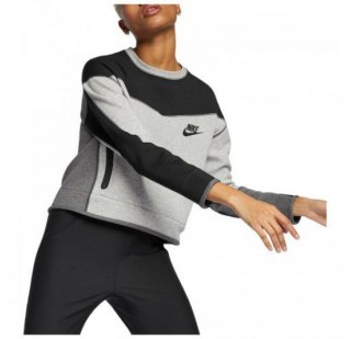 Жіноча толстовка Nike W Nsw Tch Flc Crew Cb AR2855-063