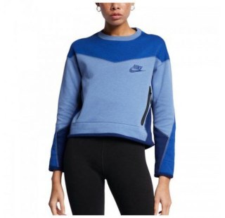 Жіноча толстовка Nike W Nsw Tch Flc Crew Cb AR2855-458