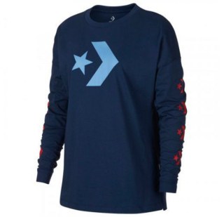 Футболка з довгим рукавом Converse Star Chevron Long Sleeve Tee 10007050-426
