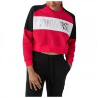 Женская толстовка Converse Luxer Cropped Crew 10007202-682_image_5