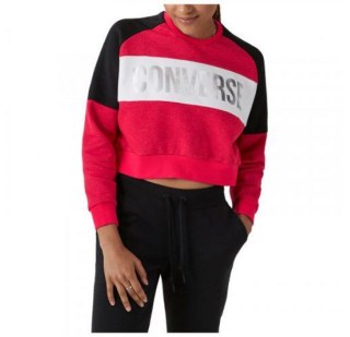 Жіноча толстовка Converse Luxer Cropped Crew 10007202-682