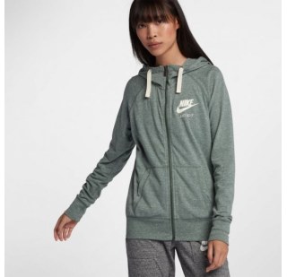 Толстовка Nike W Nsw Gym Vntg Hoodie Fz 883729-365