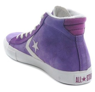 Жіночі кеди Converse Pro Lthr Vulc Mid Purple 136388C