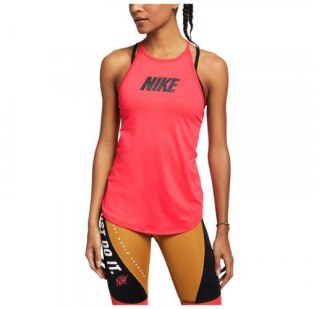Майка Nike W Nk Tr Sprt Dstrt Elstka Grx AR4373-850