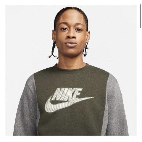 Толстовка Nike M Nsw Hybrid Flc Crew Bb DJ5075-355_image_4
