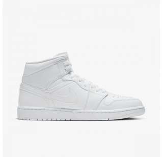 Кросівки чоловічі Jordan 1 Mid White 554724-130