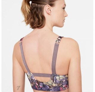 Топ NIKE W NK DF SWSH FEMME AOP BRA CZ7733-004