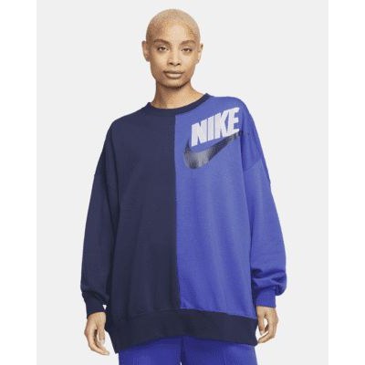  ТОЛСТОВКА NIKE W NSW FT FLC OOS CREW DNC DV0328-410_image_1