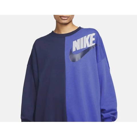  ТОЛСТОВКА NIKE W NSW FT FLC OOS CREW DNC DV0328-410_image_3