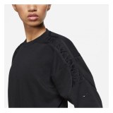 Толстовка Nike Womens Cropped Fleece Training Crew Black DA0447-010_image_3