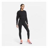 Толстовка Nike Womens Cropped Fleece Training Crew Black DA0447-010_image_4