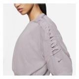 Толстовка Nike Womens Cropped Fleece Training Crew Black DA0447-531_image_3