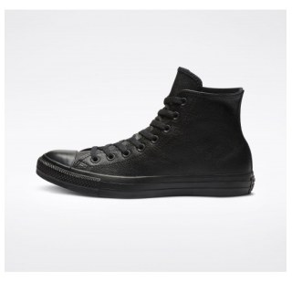 Кеди Converse Chuck Taylor All Star Leather Black Mono 135251C
