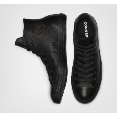Кеди Converse Chuck Taylor All Star Leather Black Mono 135251C_image_6