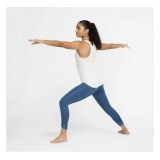 Женская Майка Nike W Nk Yoga Luxe Rib Tank CJ3810-121_image_4