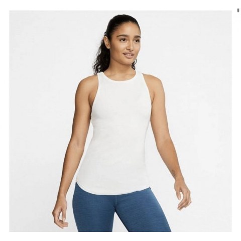 Женская Майка Nike W Nk Yoga Luxe Rib Tank CJ3810-121_image_1