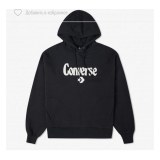 ТОЛСТОВКА CONVERSE OVERSIZED CHENILLE PATCH HOODIE 10022349-001_image_1