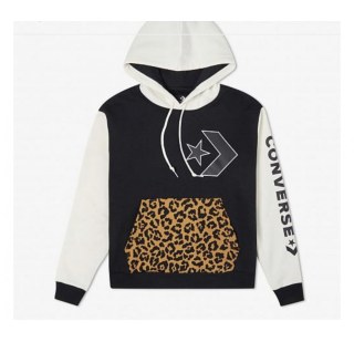 ТОЛСТОВКА CONVERSE LEOPARD POCKET STAND OUT GO TO HOODIE 10023053-281