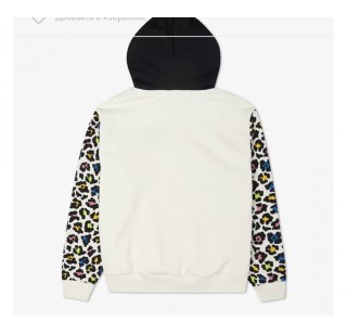 ТОЛСТОВКА CONVERSE STAND OUT LEOPARD SLEEVE GO TO HOODIE 10023080-281