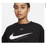 Толстовка Nike W Nsw Trend Crew Flc Swoosh DQ4506-010_image_3