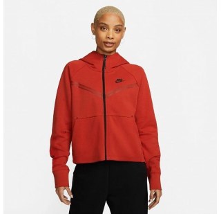 Толстовка Nike W Nsw Tch Flc Wr Essntl Fz Hdy Red Cw4298-623
