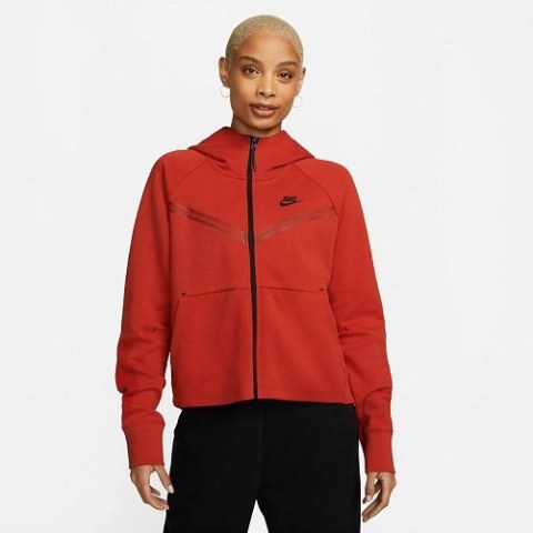 Толстовка Nike W Nsw Tch Flc Wr Essntl Fz Hdy Red Cw4298-623_image_1
