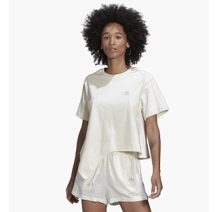 Футболка Adidas Knot Crop Tee White Hd2759