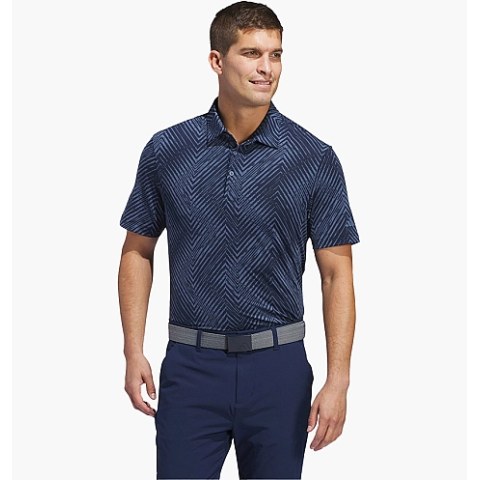 Поло Adidas Ultimate 365 Allover Print Polo Shirt Blue IU4388_image_1