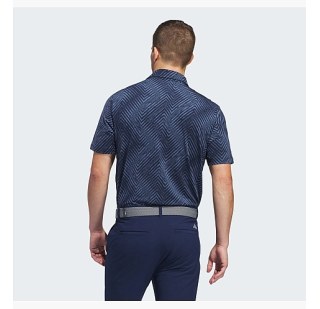Поло Adidas Ultimate 365 Allover Print Polo Shirt Blue IU4388
