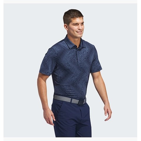 Поло Adidas Ultimate 365 Allover Print Polo Shirt Blue IU4388_image_4