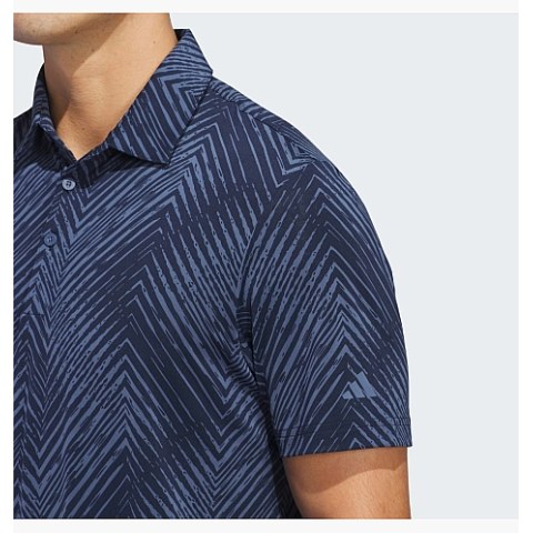 Поло Adidas Ultimate 365 Allover Print Polo Shirt Blue IU4388_image_6
