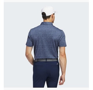 Поло Adidas Ultimate365 Jacquard Polo Shirt Blue IU4400