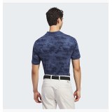 Поло Adidas Go-To Printed Mesh Polo Shirt Blue IU4428_image_2