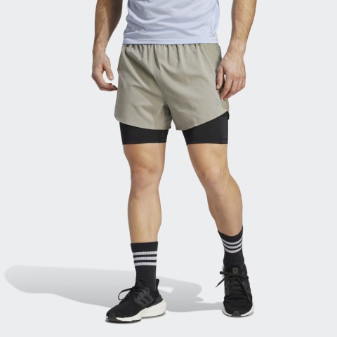 Бігові шорти Adidas 2 в 1 Performance IB8933_image_1