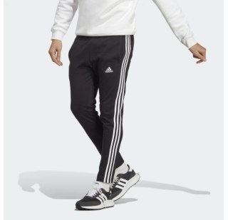 Джоггери Adidas Essentials Single Jersey Tapered Open Hem 3-Stripes IC0044
