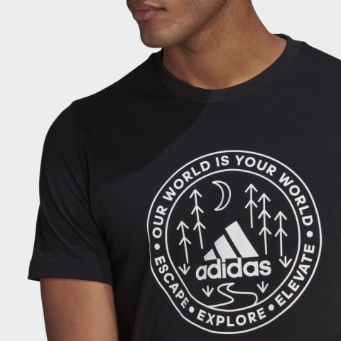 Футболка Adidas Explore Nature Graphic Sportswear GL2840_image_5