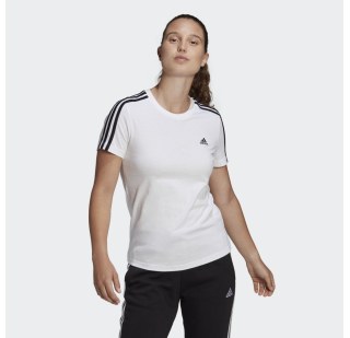 Футболка Adidas Essentials Slim 3-Stripes Sportswear GL0783