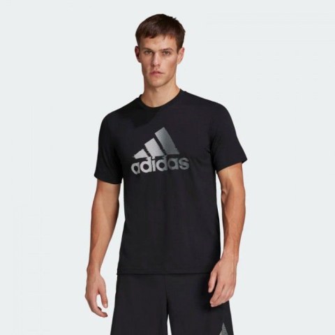 Футболка Adidas Aeroready Designed To Move Sport Logo Tee Black Hf7212_image_1