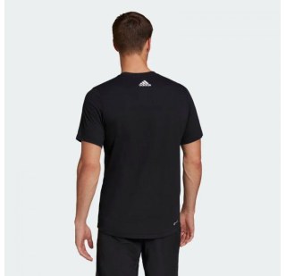 Футболка Adidas Aeroready Designed To Move Sport Logo Tee Black Hf7212