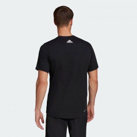 Футболка Adidas Aeroready Designed To Move Sport Logo Tee Black Hf7212_image_2
