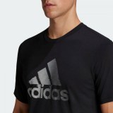 Футболка Adidas Aeroready Designed To Move Sport Logo Tee Black Hf7212_image_4