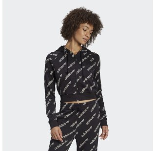 Худи Adidas Cropped Monogram Track HM4889