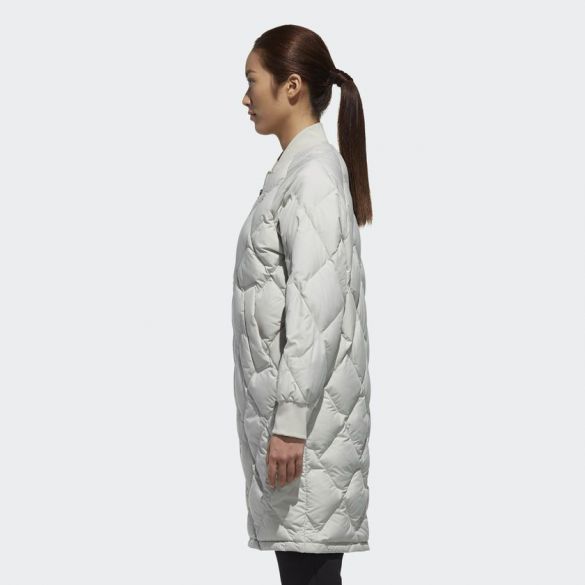 Женское пуховое пальто Adidas Long Bomber DM1923_image_2