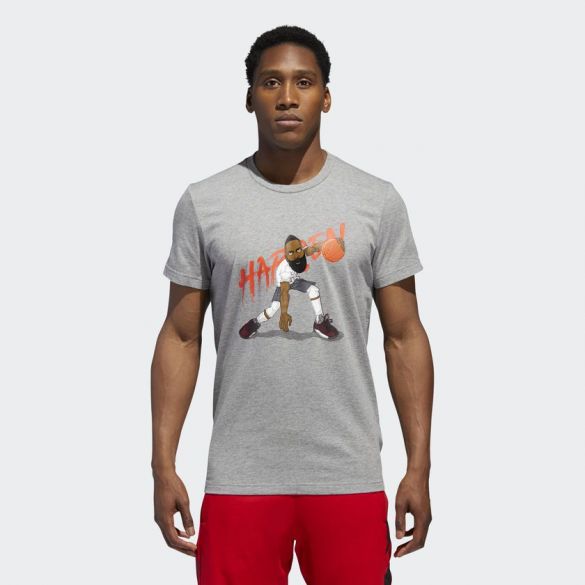 Мужская футболка Adidas Harden Geek Up CW9225 _image_1
