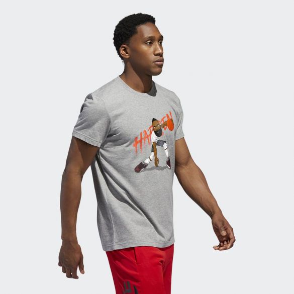 Мужская футболка Adidas Harden Geek Up CW9225 _image_3