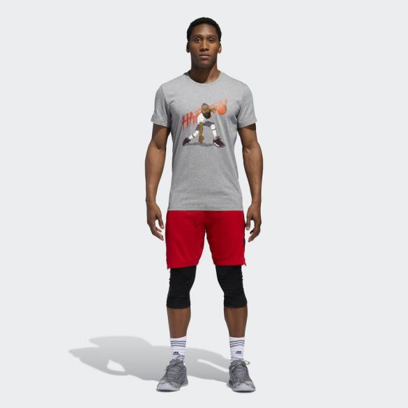 Мужская футболка Adidas Harden Geek Up CW9225 _image_4