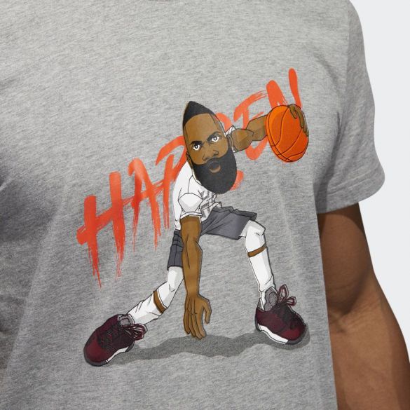 Мужская футболка Adidas Harden Geek Up CW9225 _image_6
