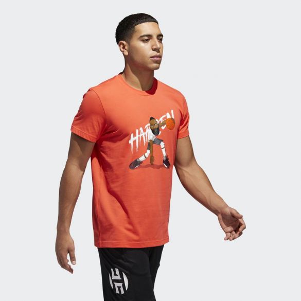 Мужская футболка Adidas Harden Geek Up CW9226_image_4